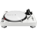 Pioneer DJ PLX-500-W - Turntable with Direct-drive Motor, Preamplifier, Headshell with Cartridge and Stylus, and USB Output (White)