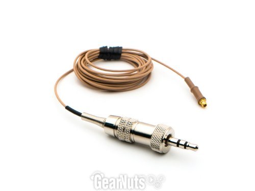 Countryman IsoMax E6 Replacement Cable for Sennheiser - Tan, 1mm Cable