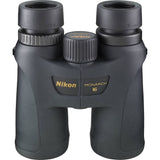 Nikon 7548 8x42 Monarch 7 ATB Binocular (Black) with Nikon Retractable Rangefinder Tether & Binocular Harness Bundle