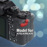 Cineasy Touch Button Enhancement for Sony a7 II, a7R II, a7S II (Red)