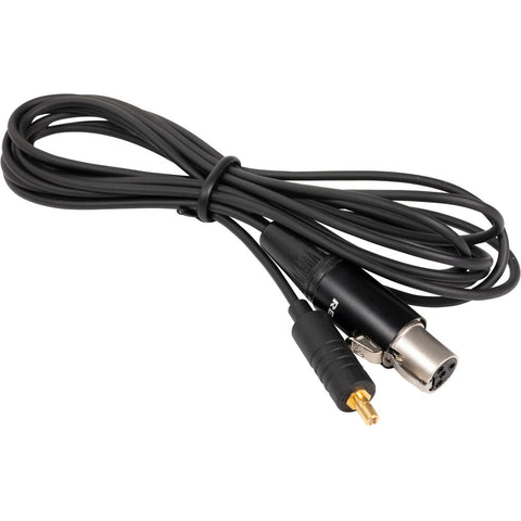Neumann AC 34 3.5mm TRS to 4-Pin Mini XLR Cable for MCM System with Wireless Transmitter (5.9' or 1.8 meters)