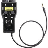 Saramonic SmartRig+ 2-Channel XLR Microphone Audio Mixer with HPC-A30 Closed-Back Studio Monitor Headphones