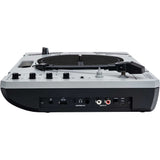 Reloop SPiN Portable Turntable System with Mackie CR3 3" Woofer Multimedia Monitors (Pair) & Male Audio Cable (6') Bundle