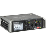 Zoom F4 Multitrack Field Recorder with Timecode Plus Sennheiser AMBEO VR 3D Microphone