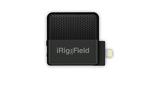 IK Multimedia iRig MIC Field- Stereo Digital Field Recording iOS Microphone