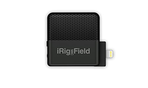 IK Multimedia iRig MIC Field- Stereo Digital Field Recording iOS Microphone