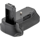 Canon EOS 77D DSLR Camera with 18-55mm Lens with Vello BG-C15 Battery Grip and Journey 34 DSLR Shoulder Bag (Black)