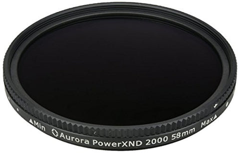 Aurora Aperture PXND2K-58 PowerXND 2000 Variable ND Filter Fader, 58 mm