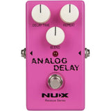 NUX Analog Delay Guitar Effect Pedal 100% analogue circuit ,warm sounding analog delay effect from the 80's