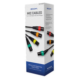 Zoom XLR-4CCP XLR Microphone Cables with Color ID Rings (8', 4-Pack)