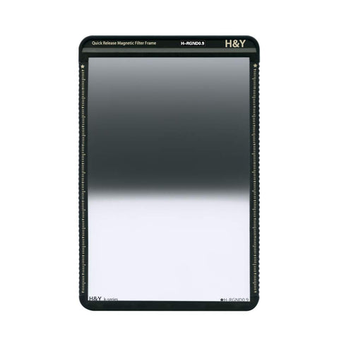 H&Y Filters 100 x 150mm K-Series Reverse-Graduated Neutral Density 0.9 Filter (3 Stops) w/ Quick Release Magnetic Filter Frame