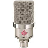 Neumann TLM-102 Studio Condenser Microphone (Nickel) Bundle with Blue Mix-Fi Headphones, Reflection Filter & Mic Stand