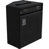Ampeg BA-110V2 30W 1/X10 Combo Bass Amplifier with SC10W 10-Feet Instrument Cable, 6mm Woven & XCG-4 Classic Guitar Stand Bundle