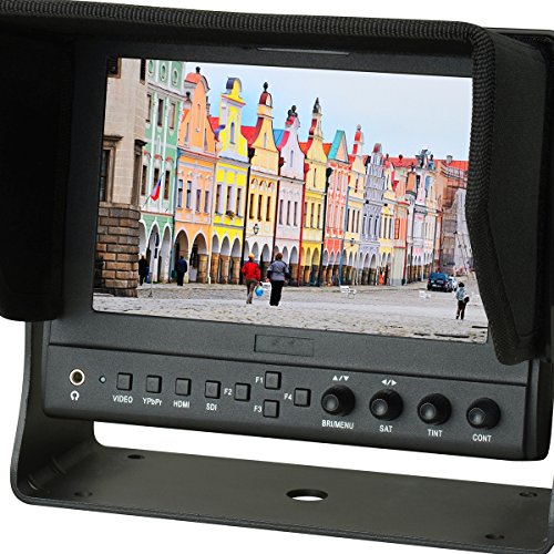 Delvcam 7" On-Camera HDMI Monitor with Video Waveform