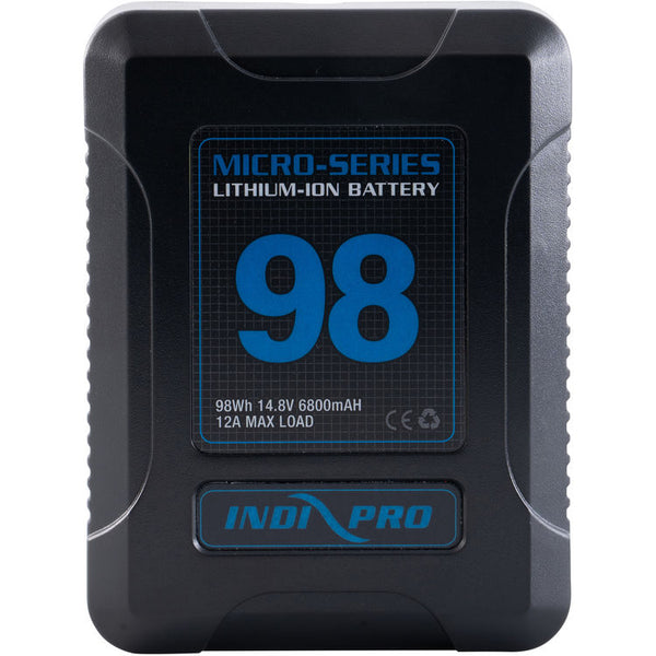 IndiPRO Tools Micro-Series V-Mount Li-Ion Battery (98Wh)