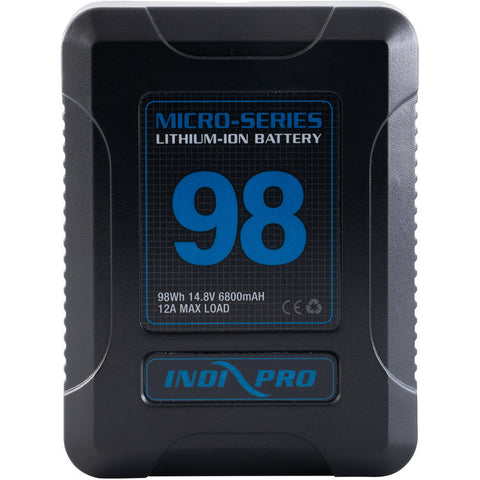 IndiPRO Tools Micro-Series V-Mount Li-Ion Battery (98Wh)