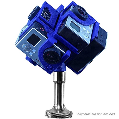 360Heros Pro6 360° Plug-n-Play Holder for GoPro with Mount/Stand
