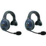 Eartec EVADE EVX2S Light-Industrial Full-Duplex Wireless Intercom System with 2 Single-Ear Headsets (2.4 GHz)