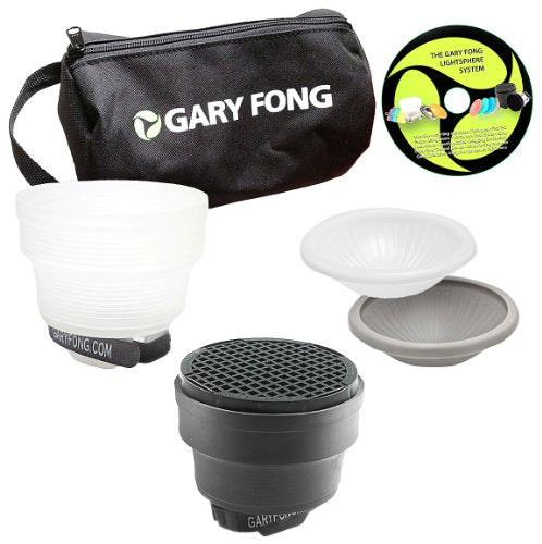 Gary Fong Portrait Lighting Flash Modifying Kit (Black/White/Gray/Amber)