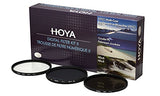 Hoya 55mm II (HMC UV / Circular Polarizer / ND8) 3 Digital Filter Set with Pouch
