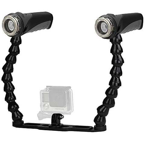 Light & Motion GoBe Action Camera Kit Underwater Video Light System