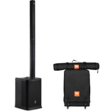 JBL PRX ONE All-in-One Powered Column Array PA System with Mixer and DSP Bundle with JBL Lifestyle Rolling Base Speaker Transporter (PRXONE-TRANSPORTER)