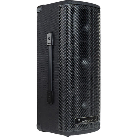 Powerwerks 505 Watt RMA 2-5" Speaker Self-Contained PA Cabinet