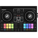 Reloop Buddy Compact 2-Deck DJAY Controller Bundle with Decksaver Cover for Reloop Ready and Buddy