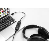 Apogee GROOVE Portable USB DAC and Headphone Amplifier Bundle with Audio-Technica ATH-M50x Pro Studio Monitor Headphones