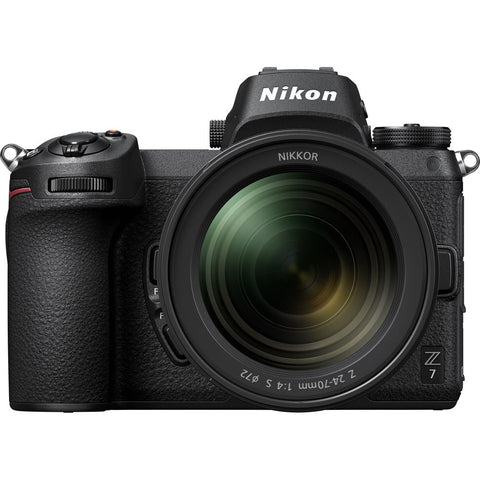 Nikon Z7 FX-Format Mirrorless Camera Body with NIKKOR Z 24-70mm f/4 S