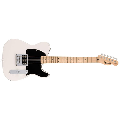 Squier Sonic ESquier Electric Guitar, with 2-Year Warranty, Arctic White, Maple Fingerboard