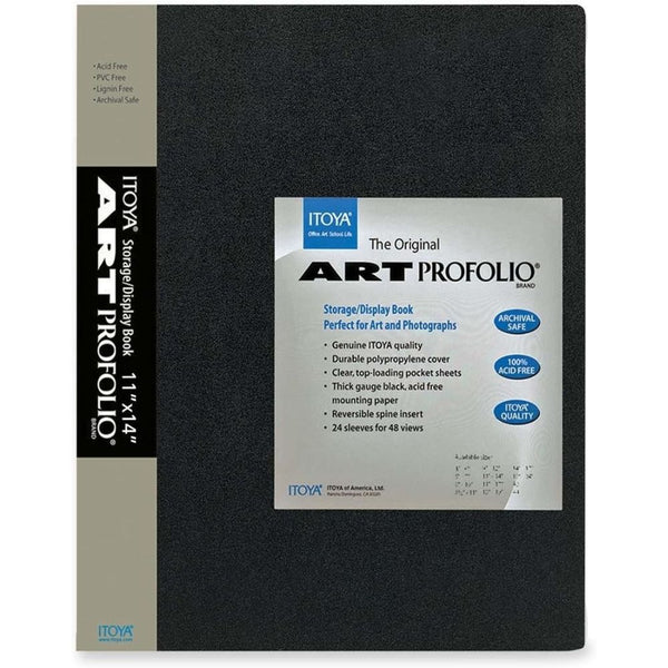 Itoya Art Profolio Original Storage/Display Book (11 x 14", 24 Two-Sided Pages)