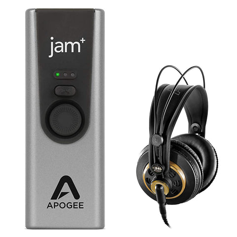 Apogee Electronics JAM+ Instrument Interface Bundle with AKG K240 Studio Pro Stereo Headphone