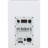 KRK ROKIT 8 G4 White Noise 8" 2-Way Active Studio Monitor (Pair) Bundle