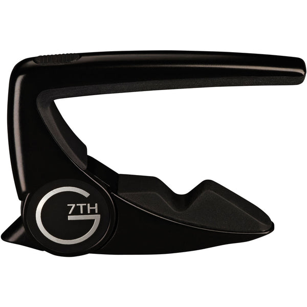 G7th Performance 2 Capo for Steel String Guitar (Black)