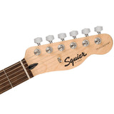 Squier Sonic Telecaster Electric Guitar, Torino Red, Laurel Fingerboard Bundle with Fender Logo Guitar Strap Black, Fender 12-Pack Celluloid Picks, and Straight/Angle Instrument Cable