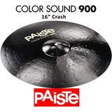 Paiste Colorsound 900 Crash Cymbal Black 16 in.