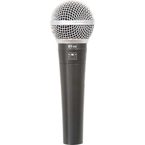 Galaxy Audio RT-66 Dynamic Vocal Microphone, Cardioid Unidirectional