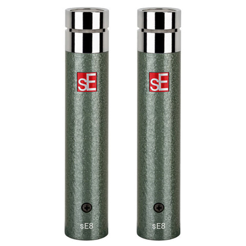 SE Electronics SE8 Small-Diaphragm Matched Pair Condenser Microphone, Vintage Edition