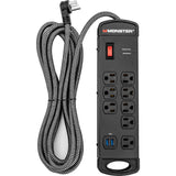 Monster Cable Pro MI 8-Outlet Surge Protector with USB (2-Pack) Bundle