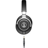 Audio-Technica ATH-M70x Pro Monitor Headphones with Headphone Stand & Extension Cable 10'
