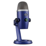 Blue Yeti Nano Premium USB Microphone (Vivid Blue) with Polsen HPC-A30 Headphones & Pop Filter Bundle