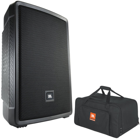 JBL IRX112BT Compact Powered 12" Portable Speaker with Bluetooth Bundle with JBL BAGS Tote Bag for IRX112BT Loudspeaker