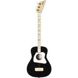 Loog 3 String Pro Acoustic Guitar and Accompanying App for Children, Teens and Beginners – Black