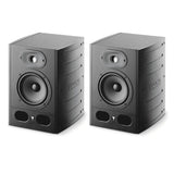 Focal Alpha 65 Active 2-Way 6.5" Professional Studio Monitoring Speaker (Pair) with 2x Large Isolation Pad & 2x XLR-XLR Cable Bundle