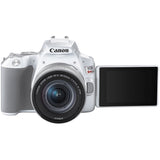 Canon EOS Rebel SL3 DSLR Camera with 18-55mm Lens (White)
