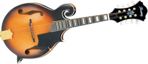 Ibanez M522SBS F-Style Mandolin, Brown Sunburst High Gloss