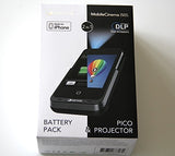 Portable Mini iPhone DLP PICO Projector Mobile Pocket Cinema + Power Bank for iPhone 4 & 4S