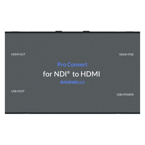 Magewell Pro Convert NDI to HDMI Decoder