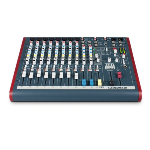 Allen & Heath ZED60-14FX Live and Studio Mixer with Digital FX and USB Port